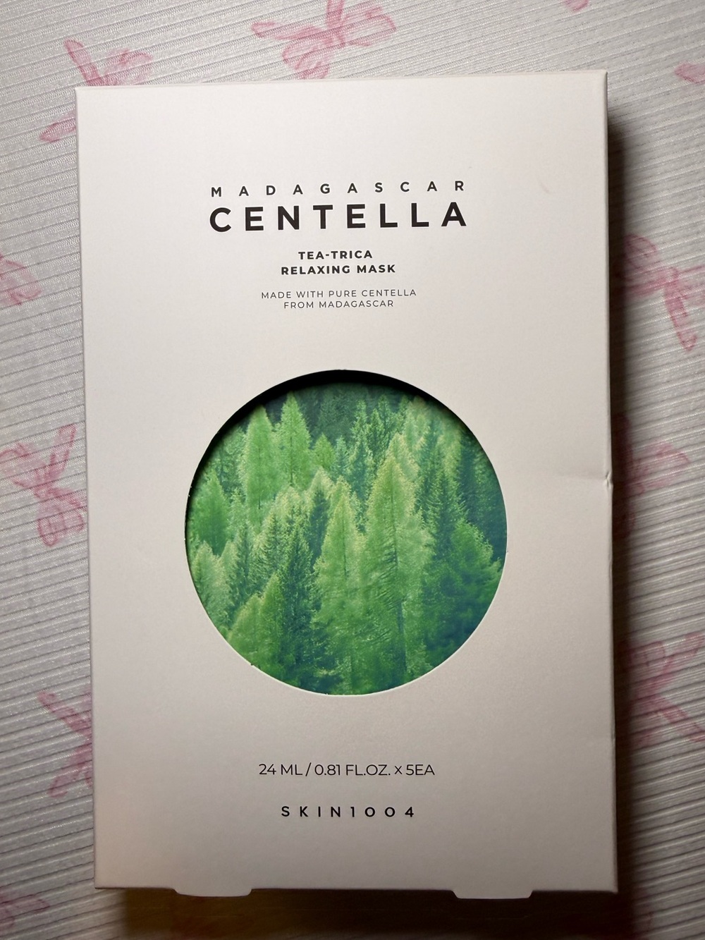 SKIN1004 Madagascar Centella Tea-Trica Relaxing Mask — Green